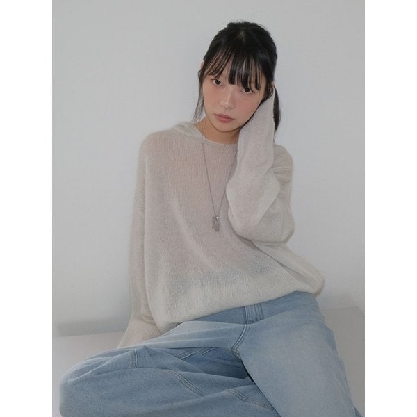 Morceau Key Chain Necklace_SILVER