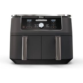 미국 닌자 에어프라이어 Ninja DZ401 Foodi 10 Quart 6in1 듀얼Zone XL 2바스켓 Air Fryer with