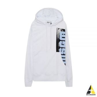 MSGM 엠에스지엠 로고 후드 티셔츠 (3340MM186 227799 01)