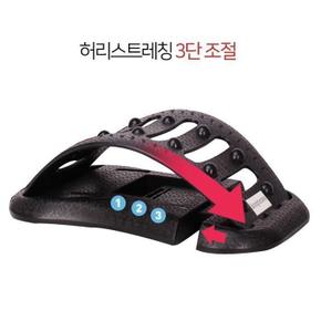 [런웨이브] 3단조절 허리스트레칭기 스트레칭 허리운동 (S6062592)