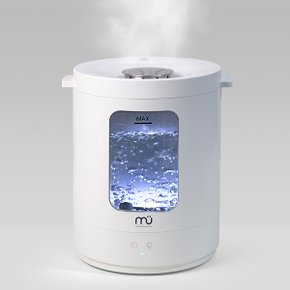 글라스 가열식 가습기 가정용 무드등 저소음 대용량 미니가습기 3L MU-HH189DY