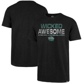 3642631 47 Mens Black 2023 NHL Winter Classic Wicked Awesome Scrum T-Shirt from