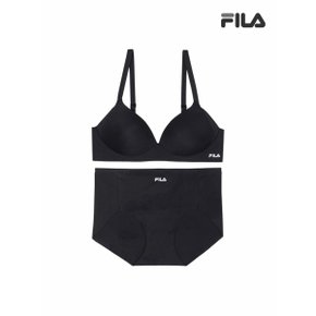 골프핏 스윙 블랙 브라 팬티 세트  FI4BAE2663FBLK 2SKU _P357124224