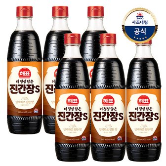 대림선 [사조대림] 더정성담은 진간장S 840ml x6개