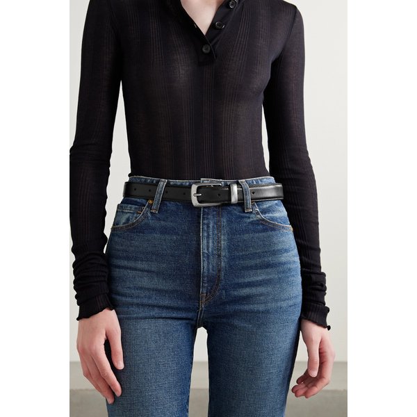 케이트 베니 가죽 벨트 블랙 1647597326872190