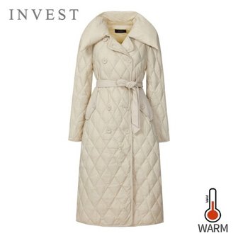 신세계라이브쇼핑 [인베스트] 다이아 퀼팅 덕 다운 롱 점퍼_IN5W1JP1541