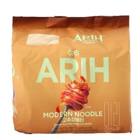 아리 모던누들 고추장버터 135g*4입