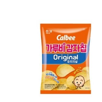 텐바이텐 해태제과 스낵 가루비 감자칩 55g x 16(1box)