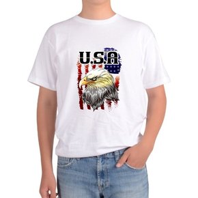 오버핏반팔 흰머리독수리 American Eagle 미국상징