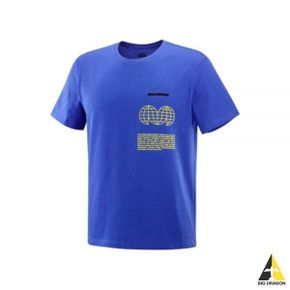 살로몬 24 Globe Graphic T-Shirt (LC2249200) (글로브 그래픽 티셔츠) 92740057