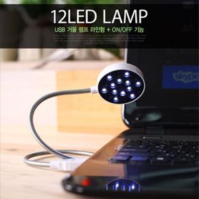 USB 램프 라인형 허브 컨버터 12LED 1394