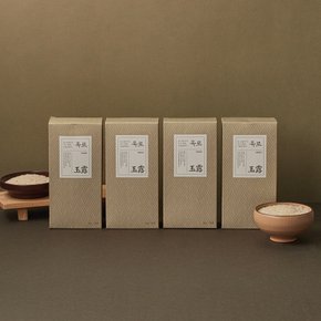 3~4인가구 선별조합미 옥로 3개월권 (1kg x 4개) / 6회 배송