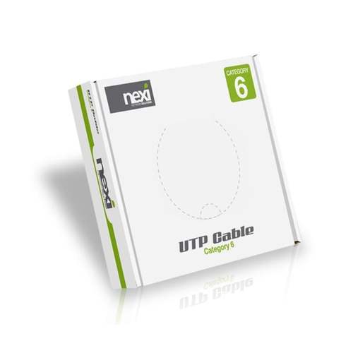 CAT6 UTP랜케이블 100M 그레이 CCTV RJ45 통신자재