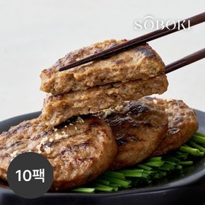 [소보키] 한돈 떡갈비 80g 10팩 (1팩, 1인분)