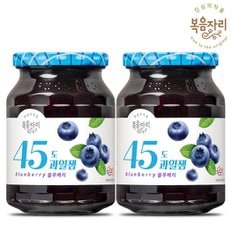  복음자리 45도 블루베리잼 350gX2병