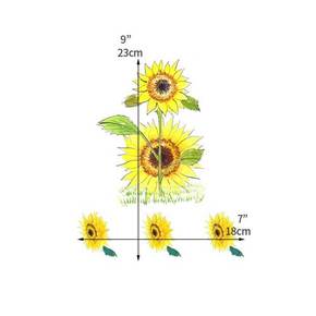 열접착식 필름 의류 리폼패치 스티커 해바라기 20318d