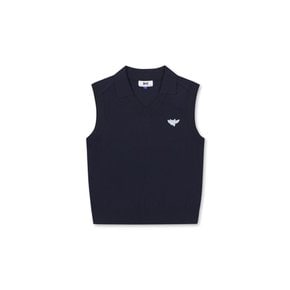 왁[WAAC]골프 (WWWAM24401NYD)여성 ATHLETIC Deep V-neck 니트 베스트