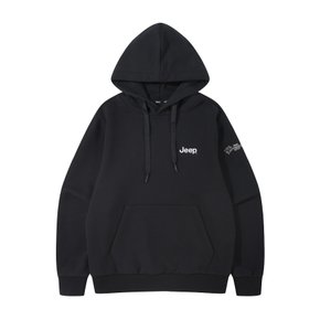 캐주얼티셔츠  26 FALL JEEP 클래식 후드티셔츠 (JR3THU003_BK)