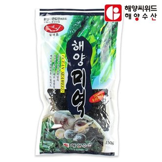  청정 완도 깊은 수심 제철수확 부드러운 미역 150g