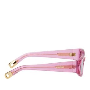 SSENSE 익스클루시브 핑크 레 루네트 오발로 선글라스 JAC4C6SUN Pink