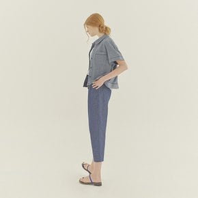 LOVELY RETRO DENIM SHIRT_NAVY