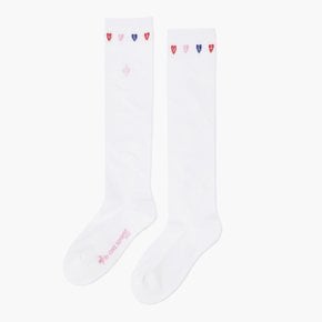 여성 하트자카드 니삭스