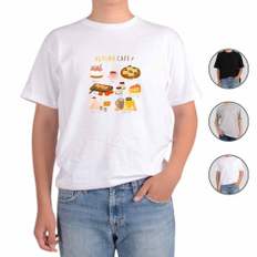 알티피아 애쉬오트밀 반팔티 카페 커피 브런치 디저트 nine 아동반팔티