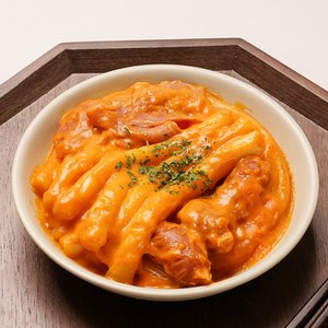  마녀 떡볶이 로제떡볶이 (떡+햄+분모자+소스)