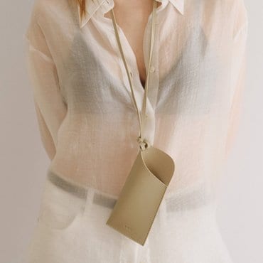 로서울 Glasses case Neutral oat