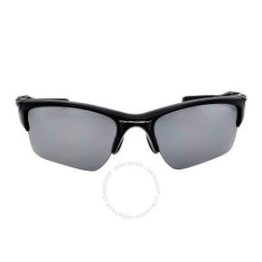 4660998 Oakley Half Jacket 2.0 XL Black Iridium Polarized Sport Mens Sunglasses