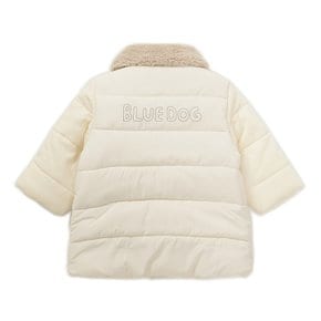 [여주점] [오프라벨 여주점] 블루독베이비 (BE) 코듀로이 매치 패딩 롱 점퍼A (44C14-113-16)