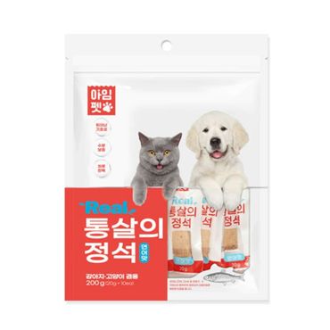  아임펫 통살의 정석 연어 200g