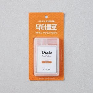 닥터클로 토일렛 퍼퓸 살균 소독 화장실 냄세 제거 휴대용 20ml 시트러스 향