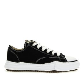 [해외배송] 미하라야스히로 피터슨 캔버스 로우탑 스니커즈 A01FW702 BLACK