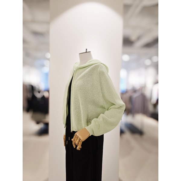 [파주점] [더아이잗컬렉션]라이트 매쉬 집업 니트 가디건 CR3A1CD821