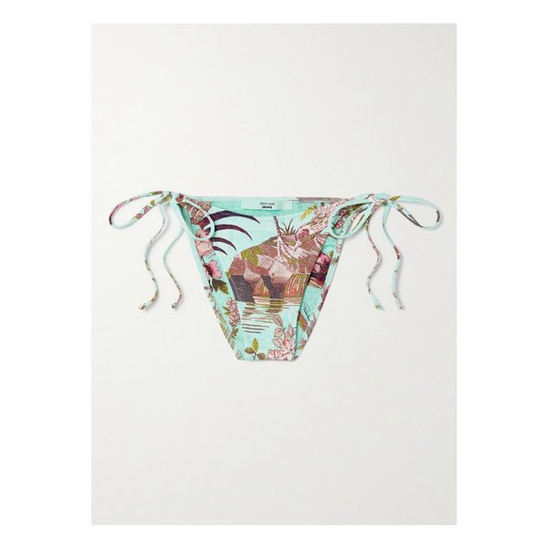 스킴스 로베르토 카발리 시그니처 스윔 딥 타이 바텀 파지아넬라 멀티컬러 46376663162934831