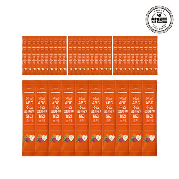 (벌크포장)탱글 콜라겐 ABC젤리스틱 20g 100포 실속포장