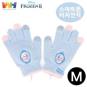 윙하우스 겨울왕국2 스마트터치 장갑 블루 M