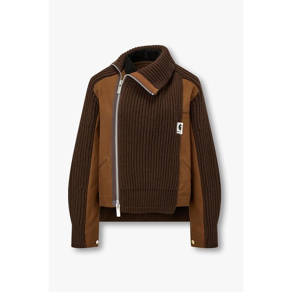 [CARHARTT WIP] 여성 코튼 믹스 니트 블루종 6415301705000