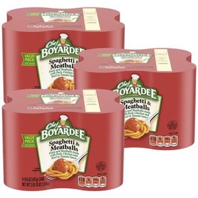 쉐프 보야디 미트볼 스파게티 파스타 411g 12캔 Chef Boyardee