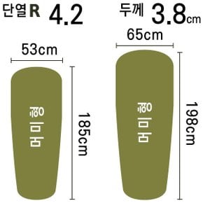 캠프 매트 SI LG - 자충식 매트/에어매트