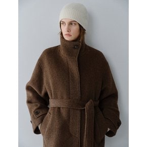 TFW YAK WOOL HIGH NECK HALF COAT_2COLORS