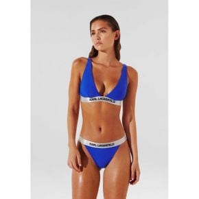 4480298 KARL LAGERFELD LOGO - Bikini bottoms dazzling blue 74990057