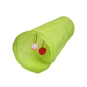 네이처펫 고양이 터널 그린 1P 호기심 놀이터 장난감