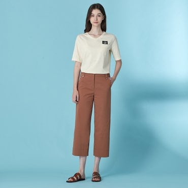 기비 [온라인 단독 20%][GIVY] 패턴 포켓 와이드 팬츠 GY25M1FRA2787
