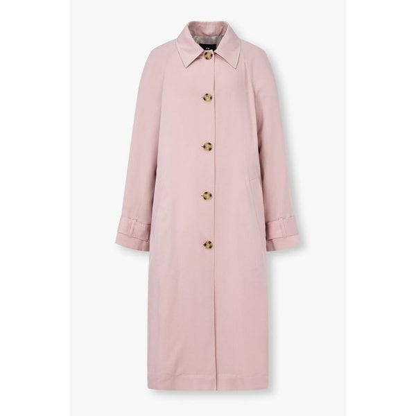 [PS PAUL SMITH] 여성 배색 스티치 래글런 코트 5745107551000