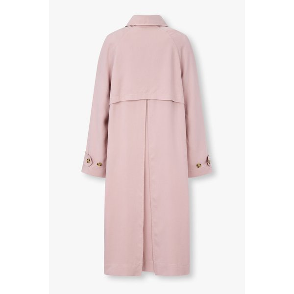 [PS PAUL SMITH] 여성 배색 스티치 래글런 코트 5745107551000
