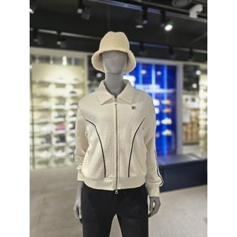 휠라 [파주점] 여성 기모 테리 집업(FS2FTG4361F-CRM)