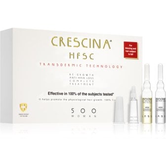  크레시나 모발 여성용 500 [Re Growth 3.5ml 10병+Anti Hair Loss 3.5ml 10병] HFSC Transdermic