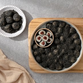 [추억속간식]한입앙금 흑임자인절미700g/1박스(20g*35알/혼합포장)